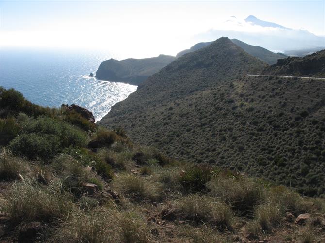 Wilde, schöne, unbebaute Küste am Cabo de Gata