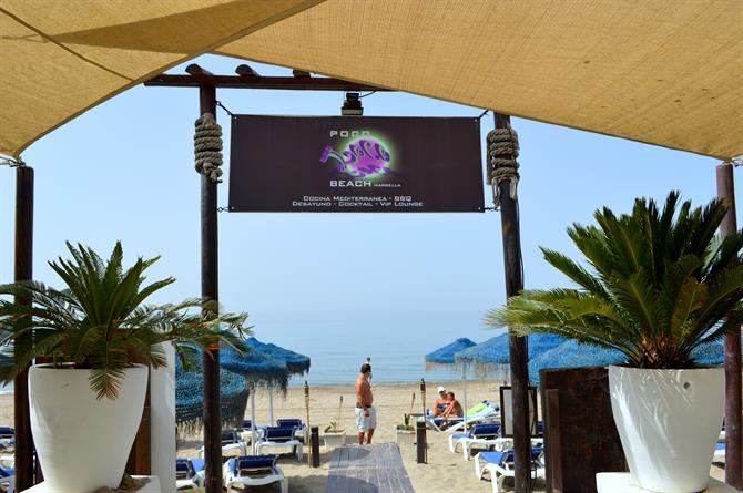 Restaurant Poco Loco, Playa Hermosa - Marbella (Espagne)