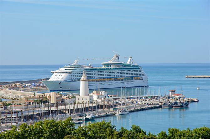 Port de Malaga, Andalousie - Costa del Sol (Espagne)