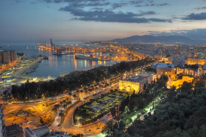 Malaga harbour