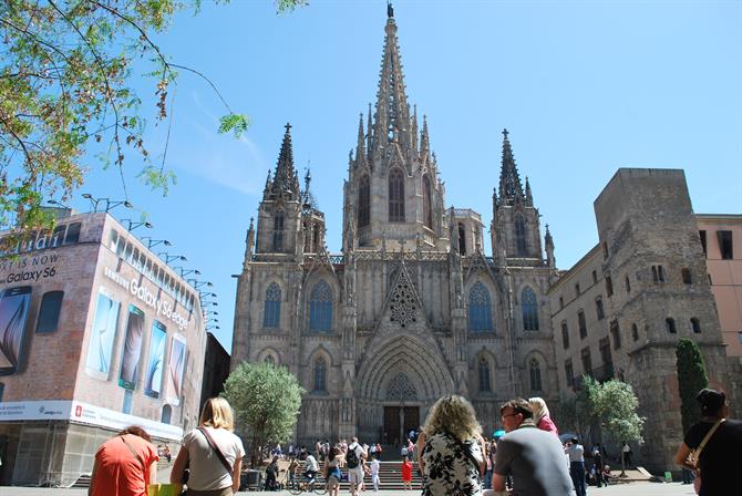 Cathédrale de Barcelone, Catalogne (Espagne)