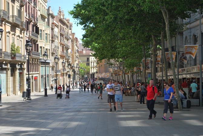 Portal de l'Àngel, Barcelona - Katalonien (Spanien)