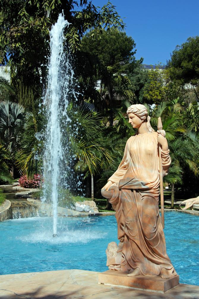 Jardin botanique Molino de Inca à Torremolinos, Malaga - Costa del Sol (Espagne)