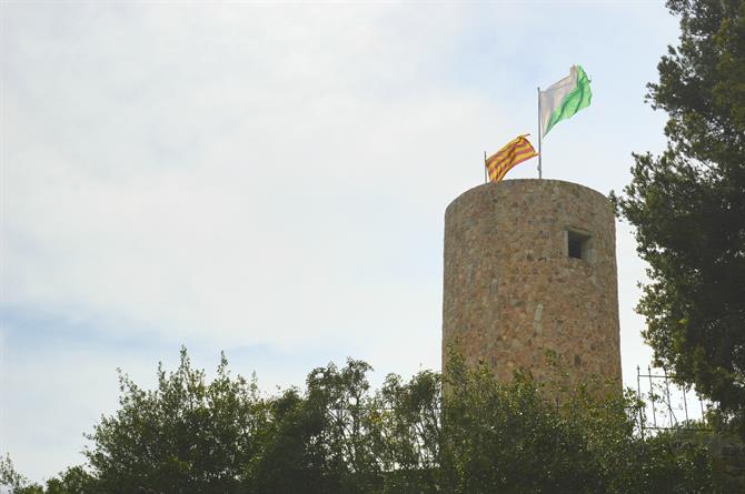 Castillo Sant Joan à Lloret de Mar, Gérone - Costa Brava (Espagne)