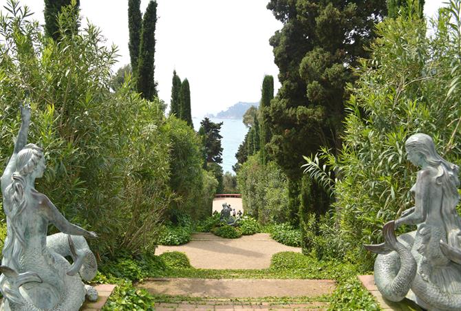 Lloret de Mar, Santa Clotilde, botanisk hage