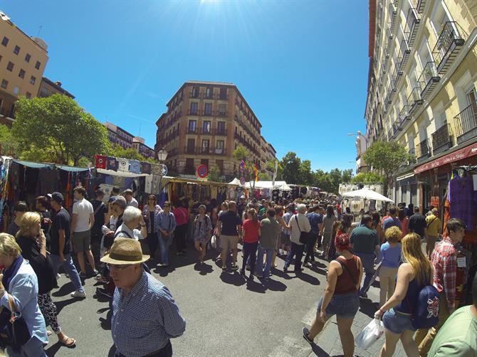 El Rastro, Madrid (Espagne)